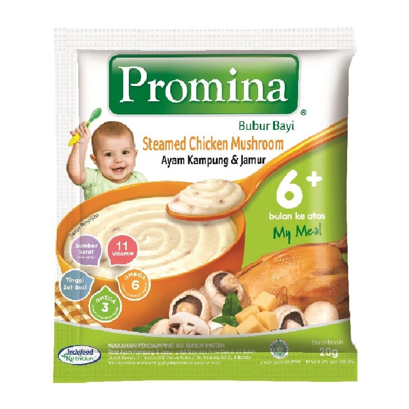 Promina Bubur Bayi Ayam Kampung Dan Jamur 20gr | Gogobli