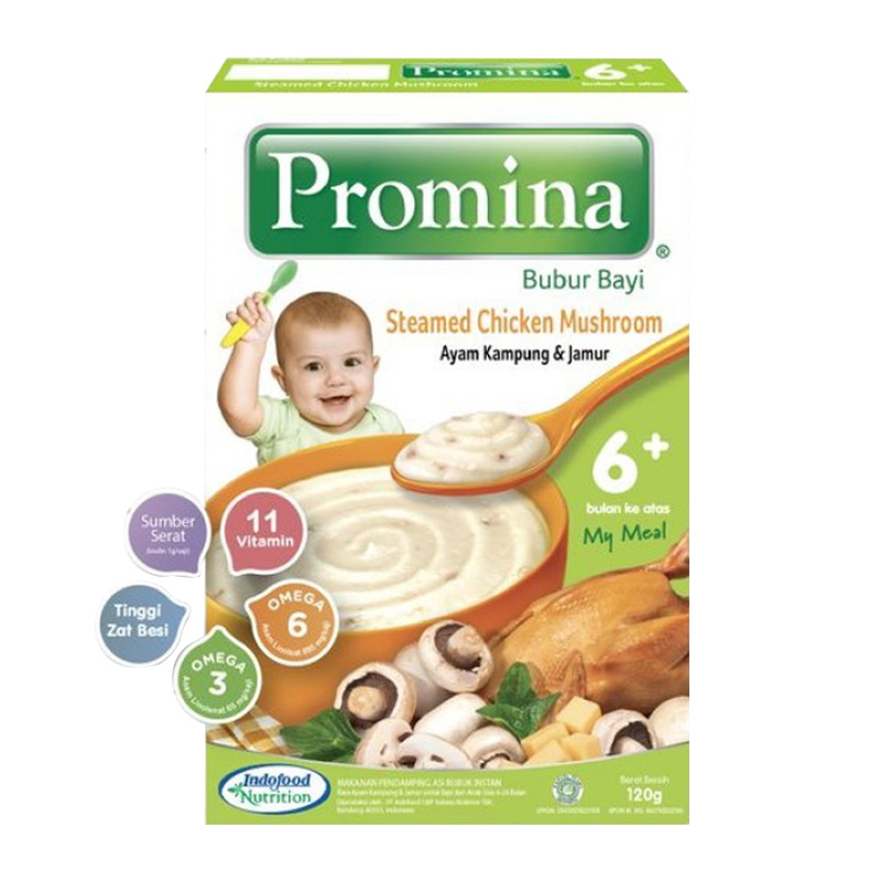 Promina Bubur Bayi Ayam Kampung Dan Jamur 120gr | Gogobli