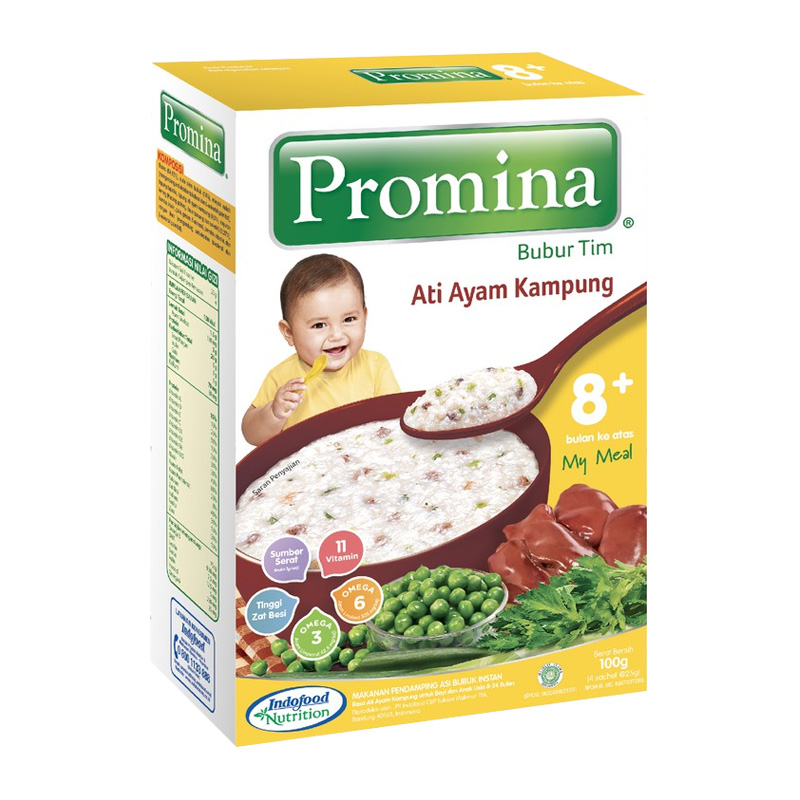 Promina Bubur Tim Ati Ayam Kampung 100gr | Gogobli
