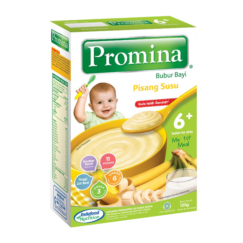 Promina Bubur Bayi Pisang Susu 120gr | Gogobli