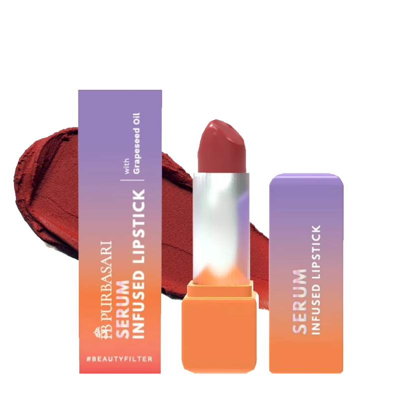 Purbasari Serum Infused Lipstick 07. Dear | Gogobli