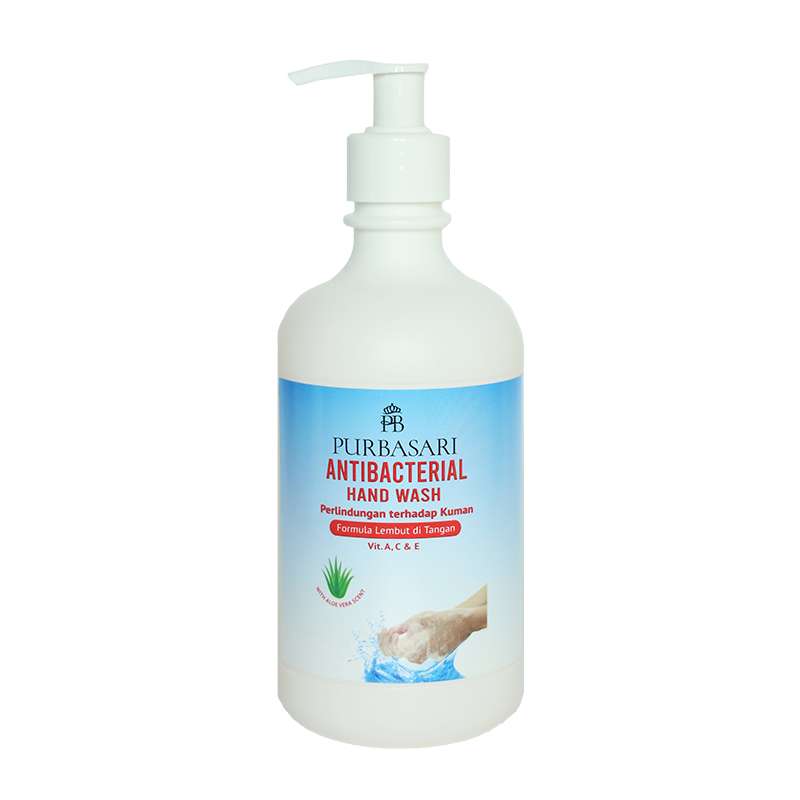 Purbasari Hand Wash Anti Bacterial Bottle Pump 500ml | Gogobli