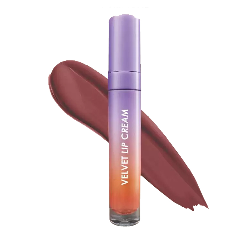 Purbasari Velvet Lip Cream 07. Almond 4 Gr | Gogobli
