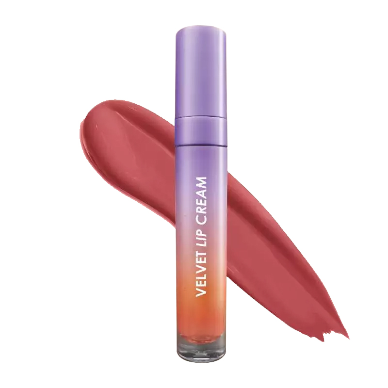 Purbasari Velvet Lip Cream 09. Pumpkin 4 Gr | Gogobli