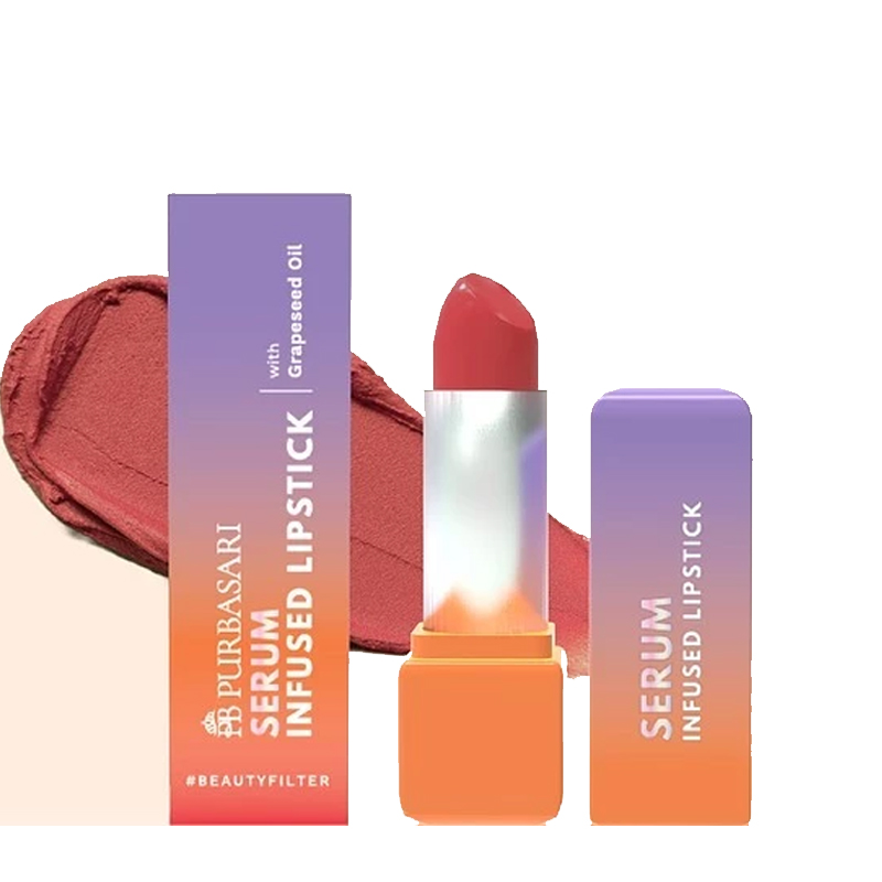Purbasari Serum Infused Lipstick 08. Angel | Gogobli