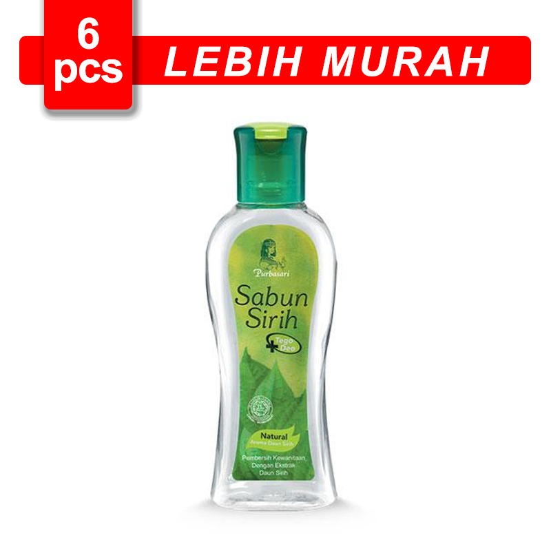 Purbasari Sabun Sirih Natural 125ml (BELI 6 Pcs LEBIH MURAH) | Gogobli