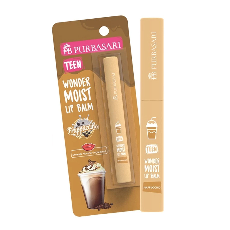 Purbasari Teen Wonder Moist Lip Balm Frappucino | Gogobli