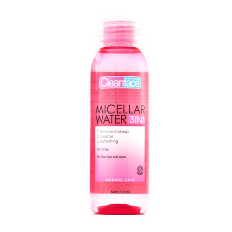 Clean Face Micellar Water 3In1 Normal Skin 100ml | Gogobli