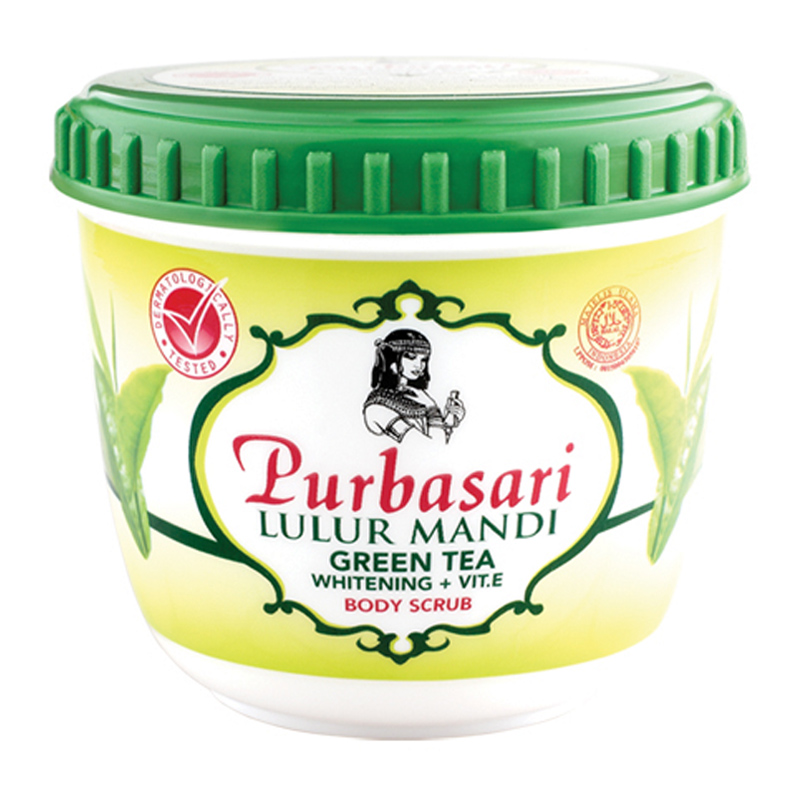 Purbasari Lulur Mandi Green Tea 100gr | Gogobli