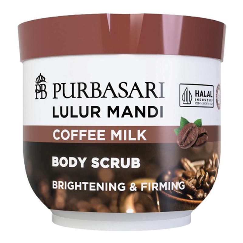 Purbasari Lulur Mandi Coffee Milk 200gr | Gogobli