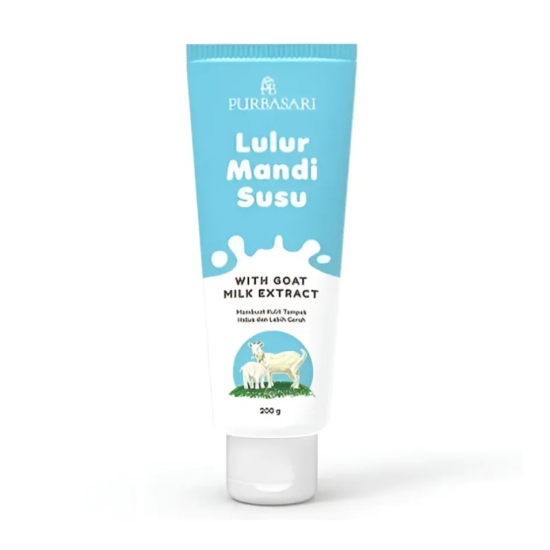 Purbasari Lulur Mandi Susu Tube 200gr
