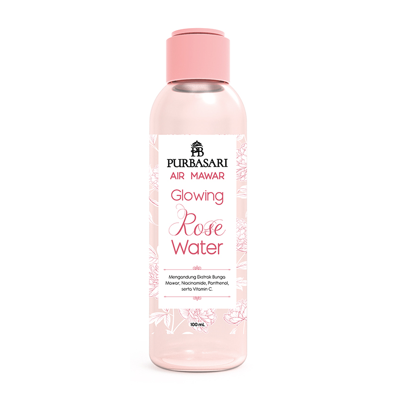 Purbasari Glowing Rose Water 100ml | Gogobli