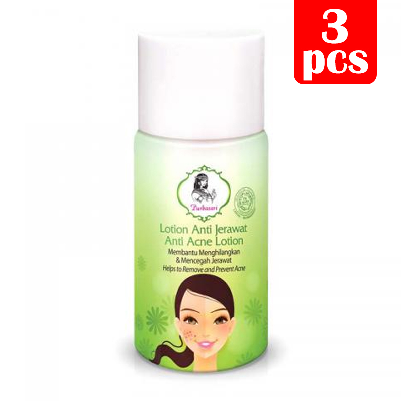Purbasari Lotion Anti Jerawat 25ml (BELI 3 Pcs LEBIH MURAH) | Gogobli