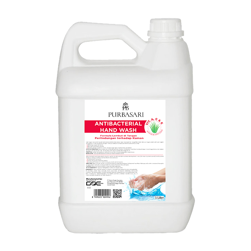 Purbasari Hand Wash Anti Bacterial 5000ml | Gogobli