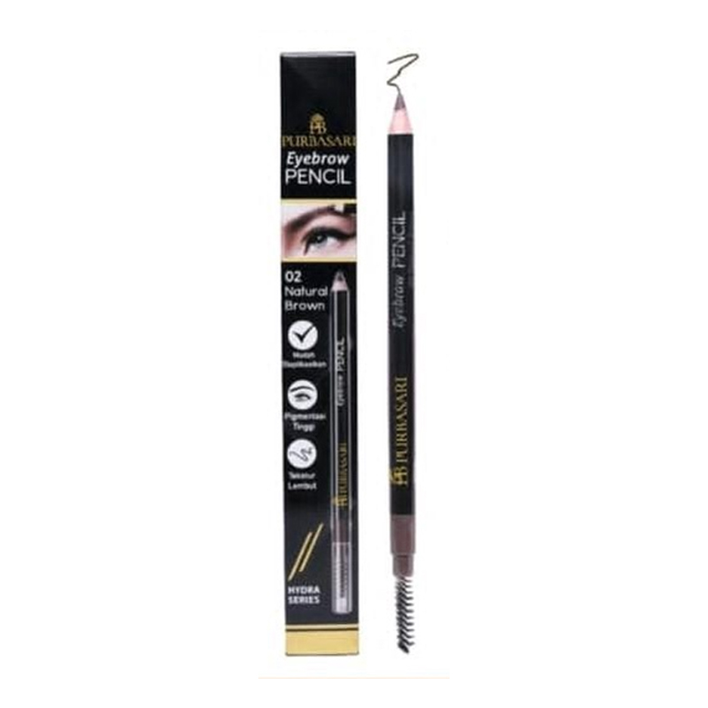 Purbasari Hydra Series Eyebrow Pencil Brown | Gogobli