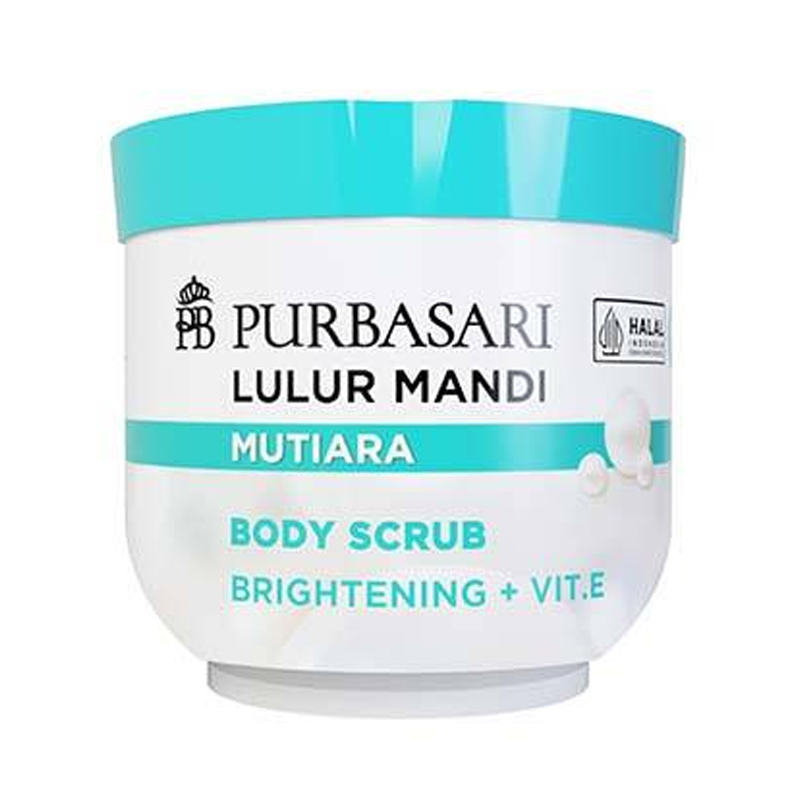 Purbasari Lulur Mandi Mutiara Body Scrub 100gr | Gogobli