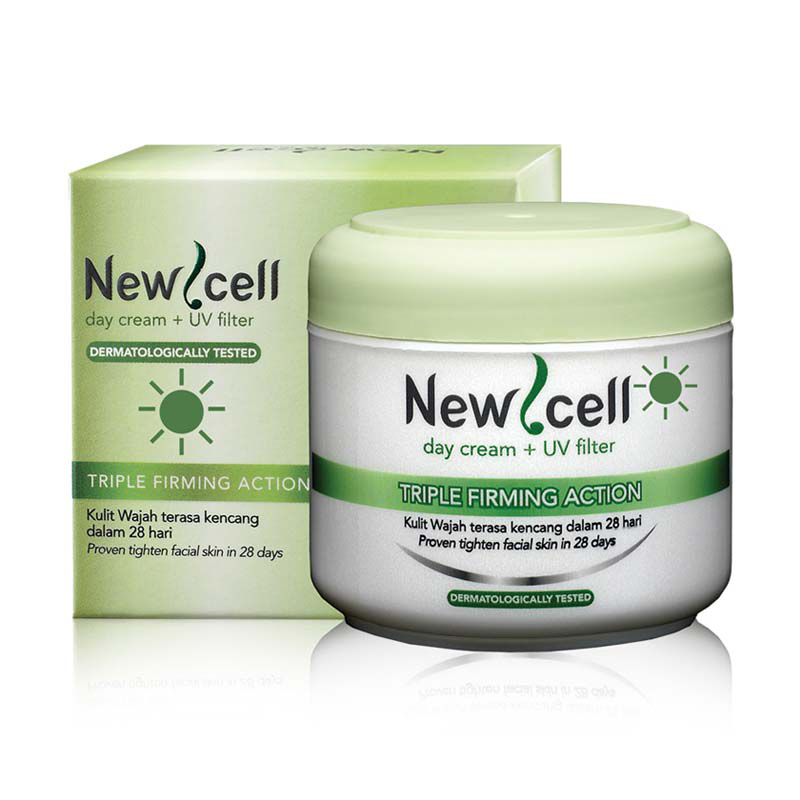 Purbasari New Cell Day Cream + Uv Filter 35gr | Gogobli