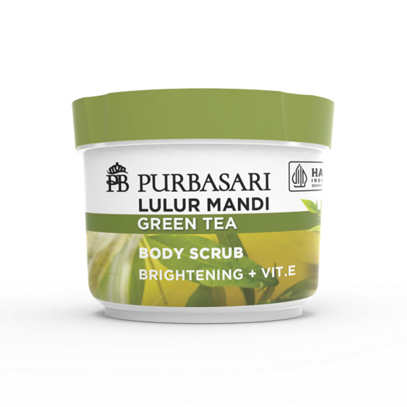 Purbasari Lulur Mandi Green Tea 100gr | Gogobli