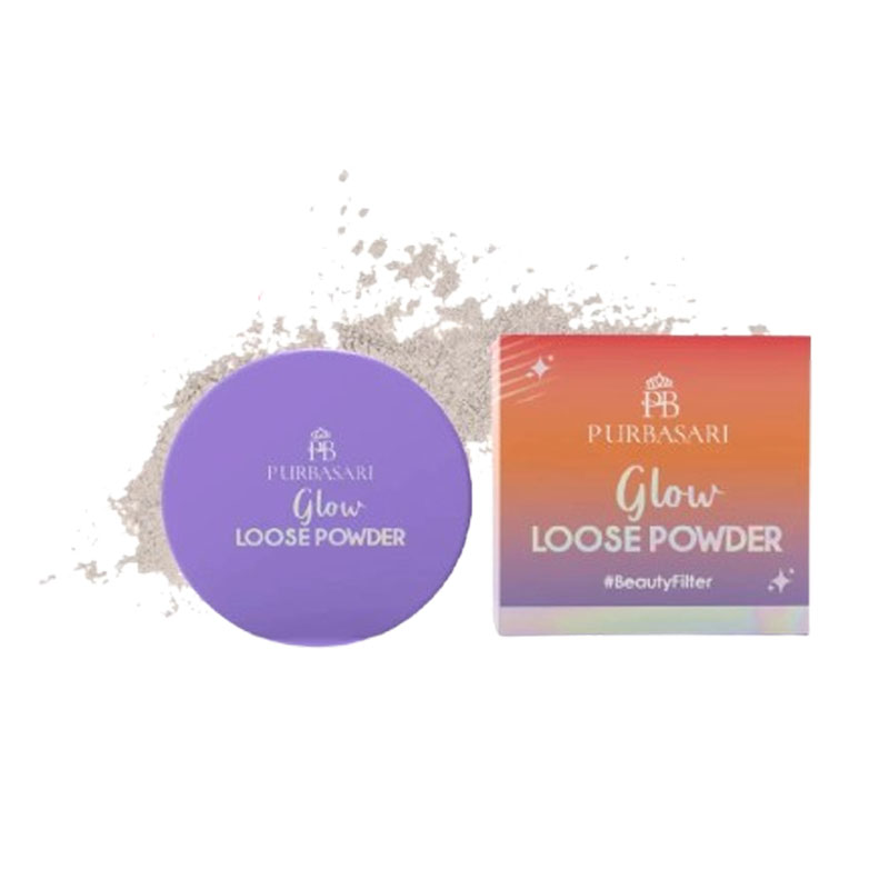 Purbasari Glow Loose Powder Ivory 15 Gr | Gogobli