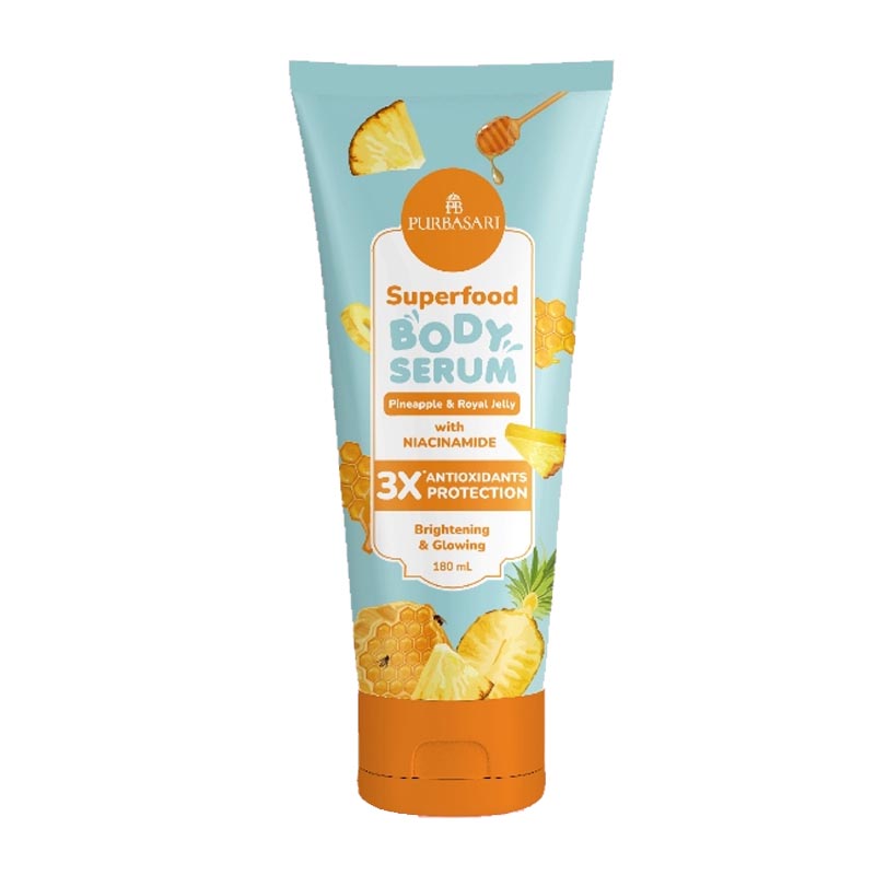 Purbasari Superfood Body Serum Pineapple & Royal Jelly 180 Ml | Gogobli