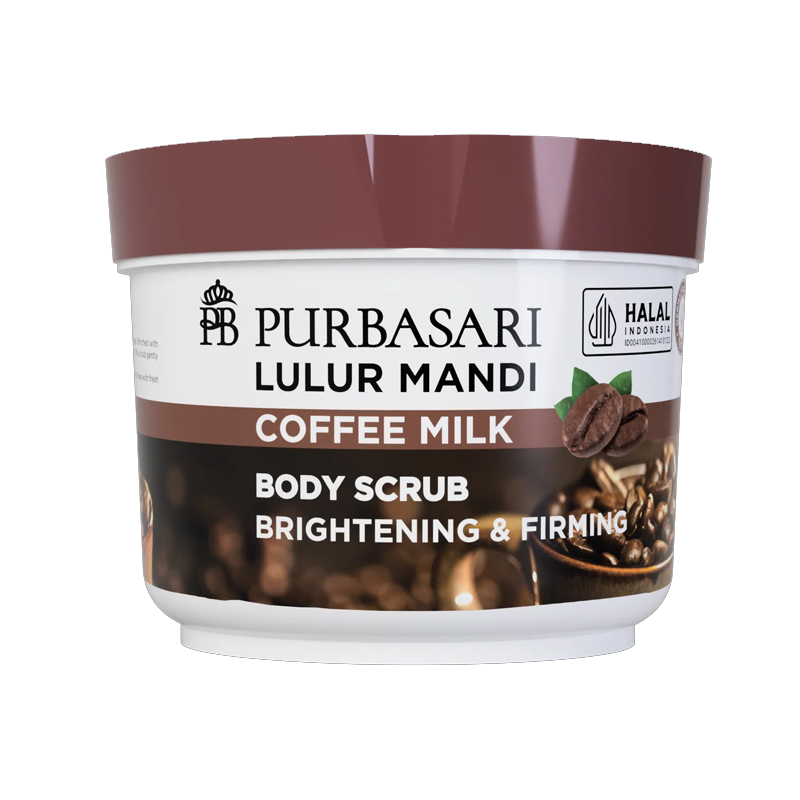 Purbasari Lulur Mandi Coffee Milk 100gr | Gogobli