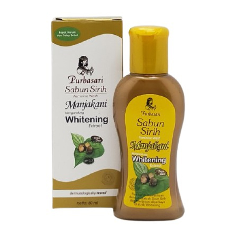 Purbasari Sabun Sirih Manjakani Plus Whitening 60ml | Gogobli