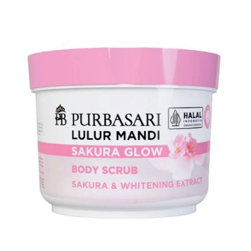 Purbasari Lulur Mandi Sakura Glow 100gr | Gogobli