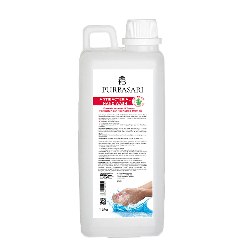 Purbasari Hand Wash Anti Bacterial 1000ml | Gogobli