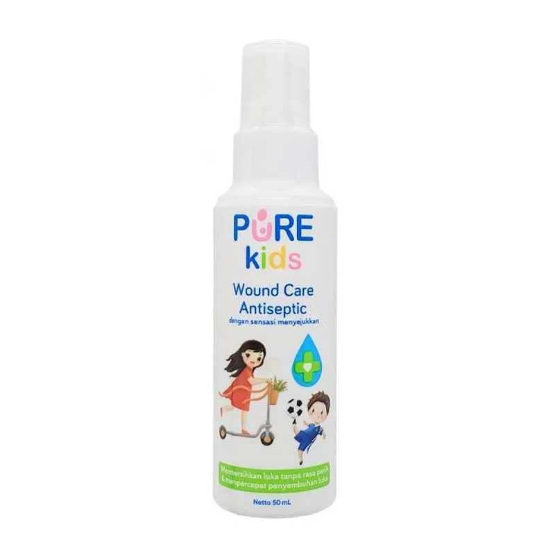 Pure Kids Woundcare Antiseptic 50ml (ED: Nov 25) | Gogobli