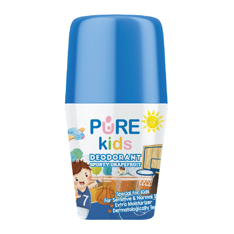 Pure Kids Deodorant Sporty Grapefruit 50ml | Gogobli