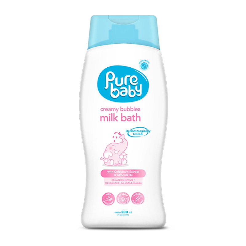 Pure Baby Creamy Bubbles Milk Bath 200ml | Gogobli