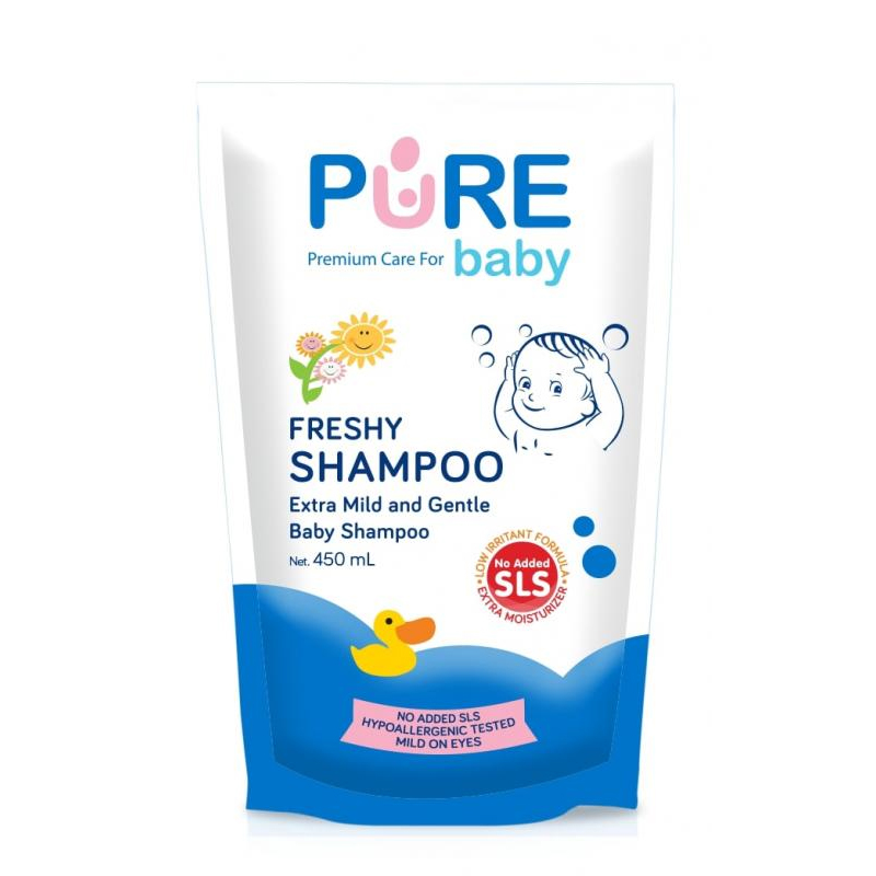 Pure Baby Shampoo Freshy Refill 450ml | Gogobli