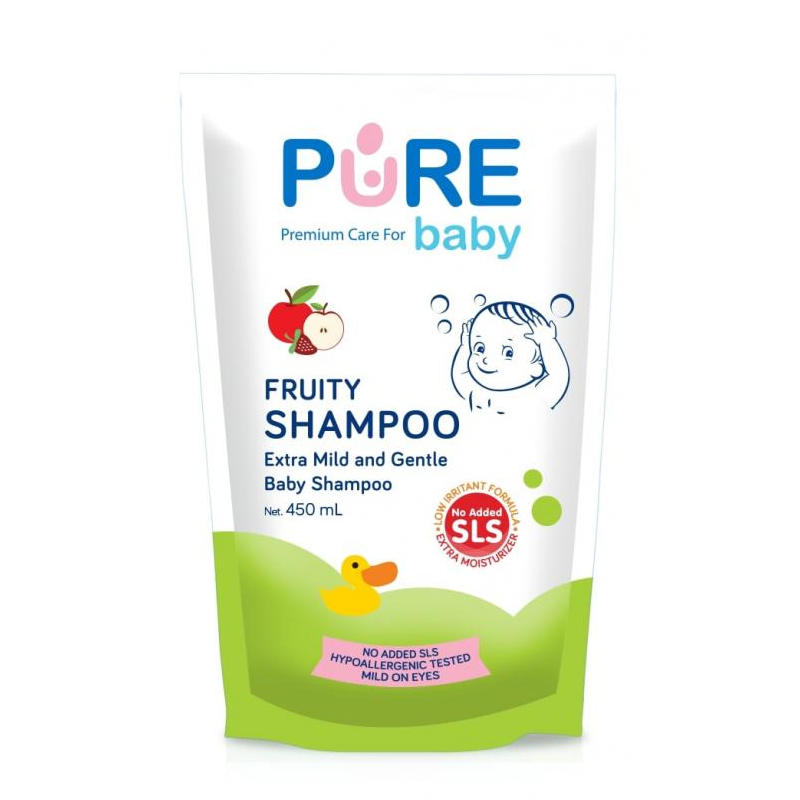 Pure Baby Shampoo Fruity Refill 450ml | Gogobli