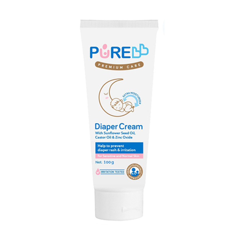 Pure BB Diapers Cream 100gr | Gogobli