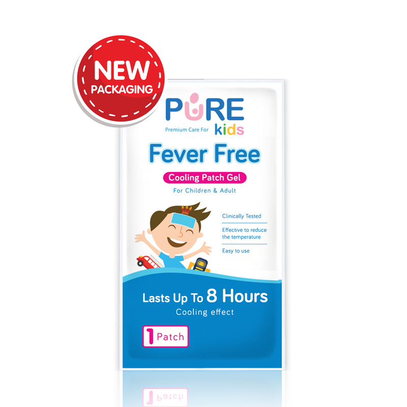 Pure Kids Fever Free (4 Pcs) | Gogobli
