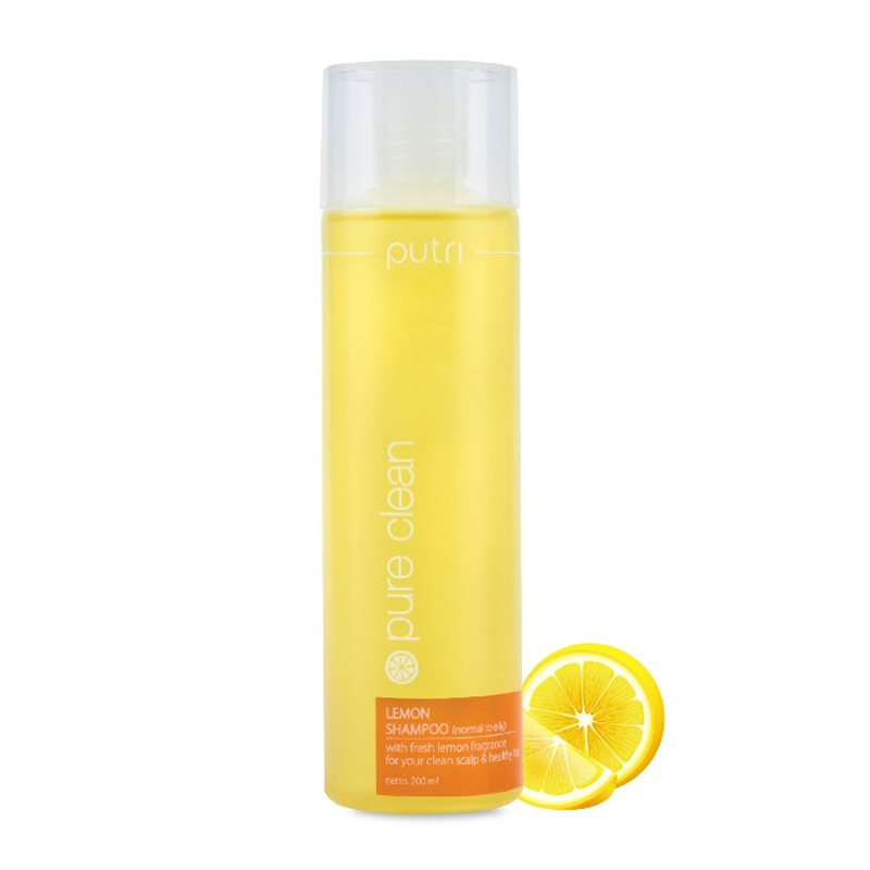 Putri Pure Clean Shampoo Lemon 200ml | Gogobli