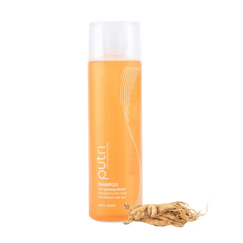 Putri Pure Clean Shampoo Ginseng 200ml | Gogobli