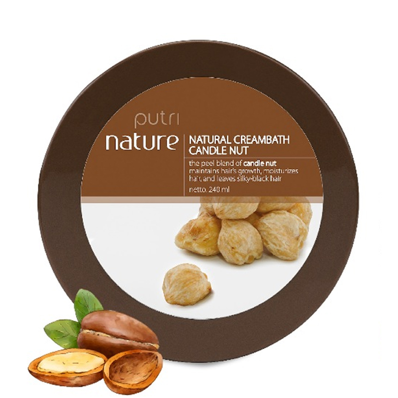 Putri Natural Creambath Candlenut 240ml | Gogobli