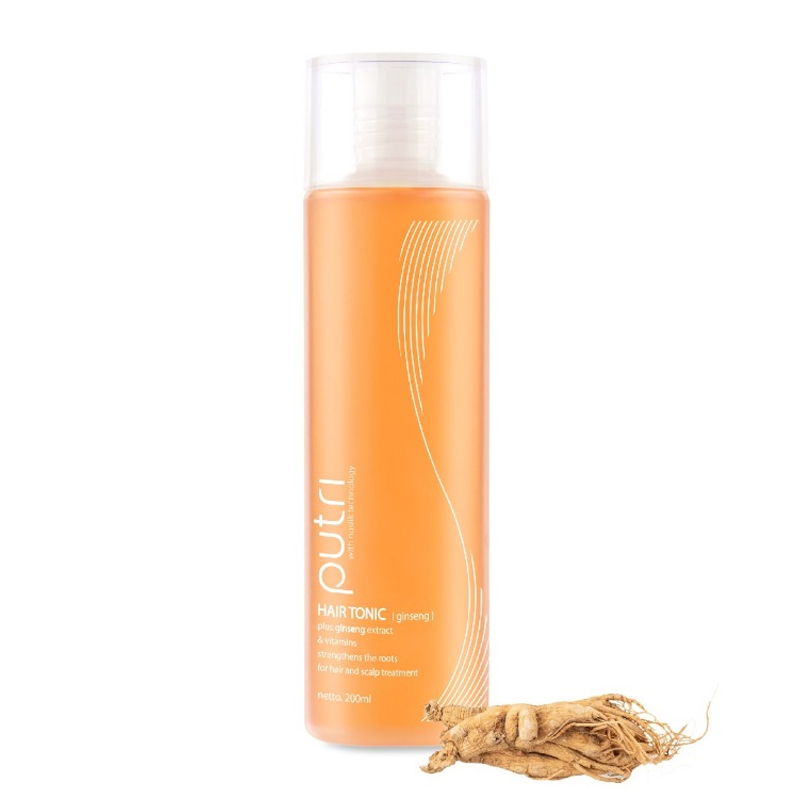 Putri Hair Tonic Plus Ginseng & Vitamin 200ml | Gogobli