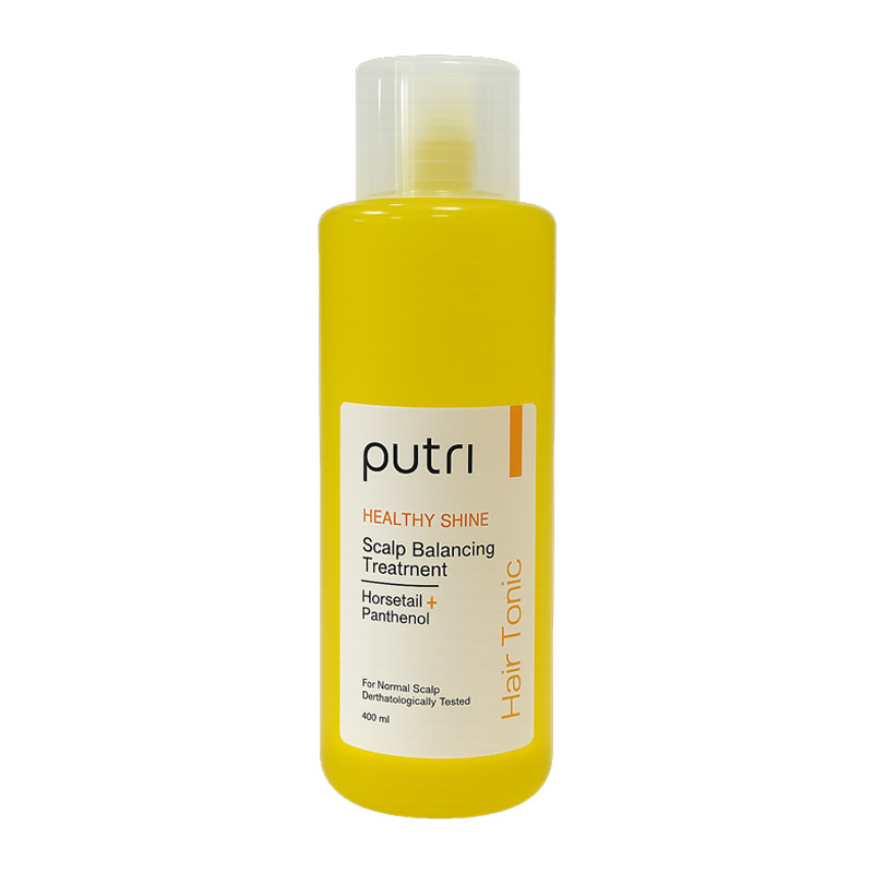 Putri Hair Tonic Healthy Shine Scalp Balancing Treatment Horsetail Panthenol 450ml | Gogobli