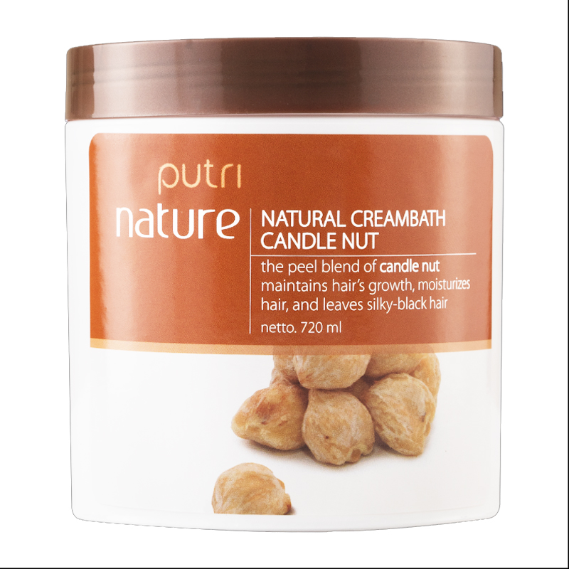 Putri Natural Creambath Candlenut 720ml | Gogobli