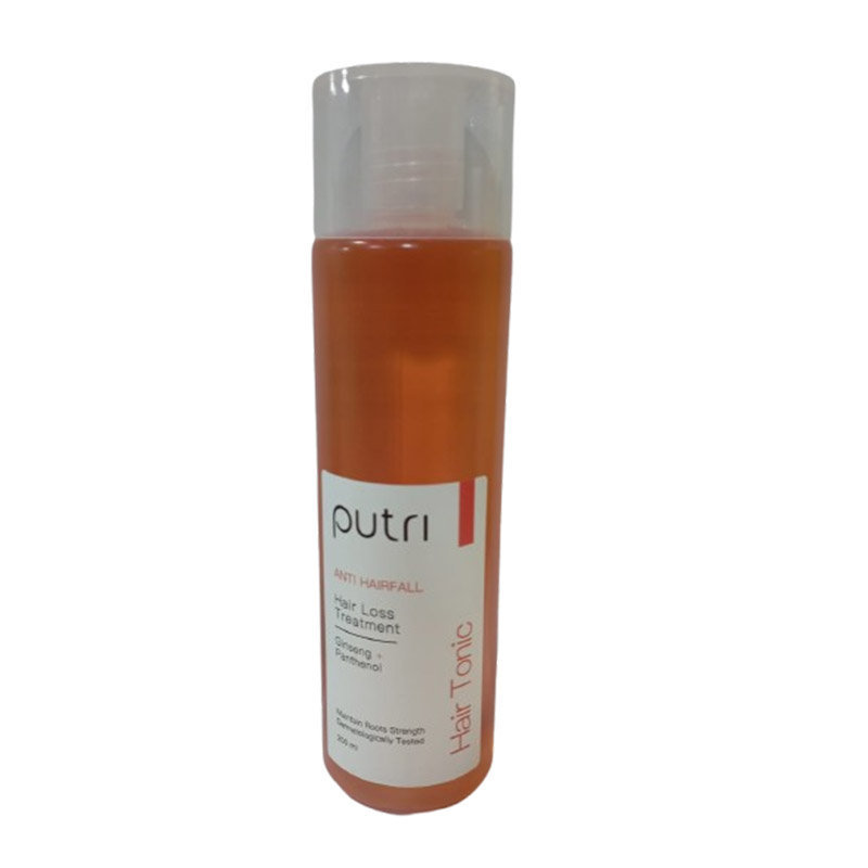 Putri Hair Tonic Anti Hairfall Ginseng Panthenol 200ml | Gogobli