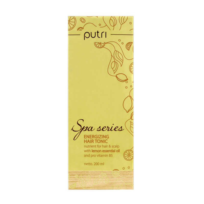 Putri Spa Series Energizing Hair Tonic Lemon 200ml | Gogobli