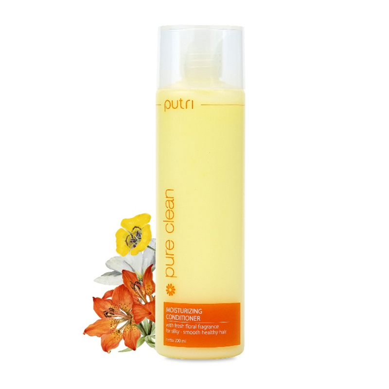 Putri Pure Clean Moisturizing Conditioner Floral 200ml | Gogobli