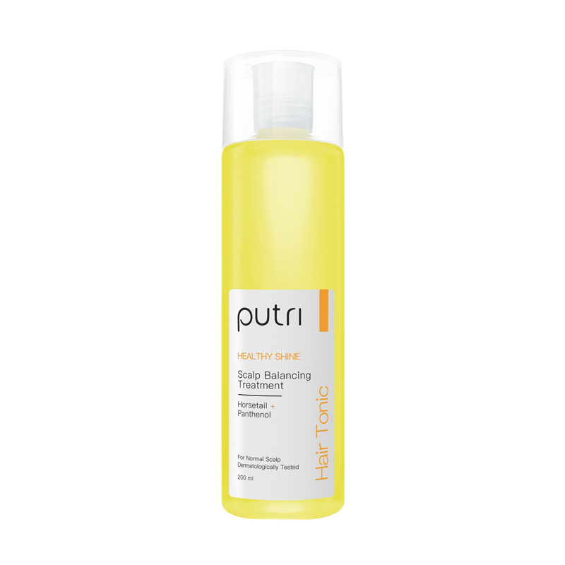 Putri Hair Tonic Healthy Shine Scalp Balancing Treatment Horsetail Panthenol 200ml | Gogobli