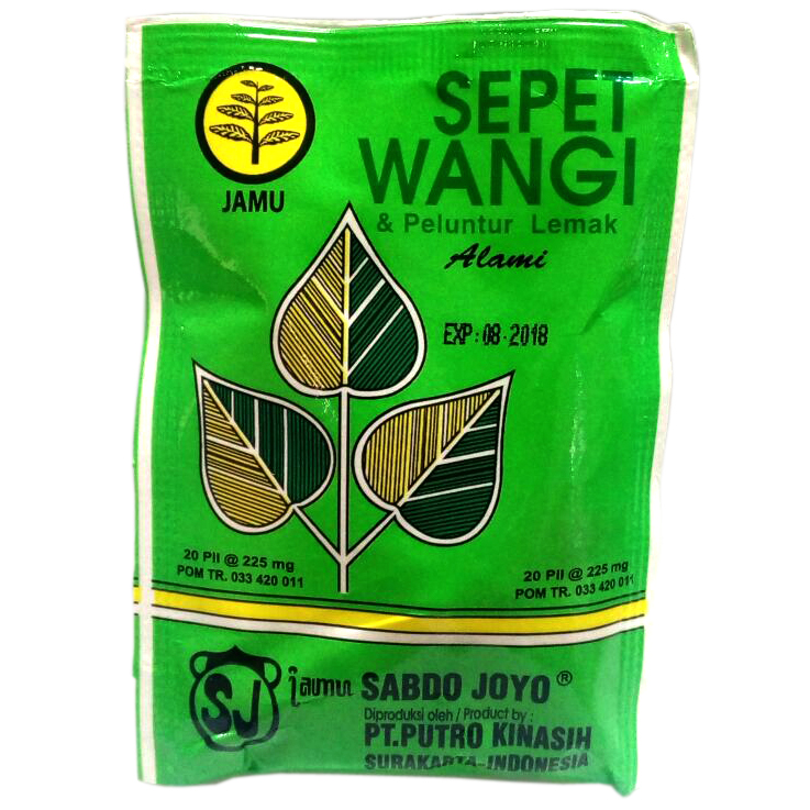 Putro Kinasih Sabdo Joyo Sepet Wangi Dan Peluntur Lemak 10s @20 Pil | Gogobli