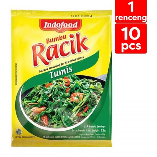 Racik Bumbu Tumis Renceng (10pcs) (ED: Mar 25) | Gogobli