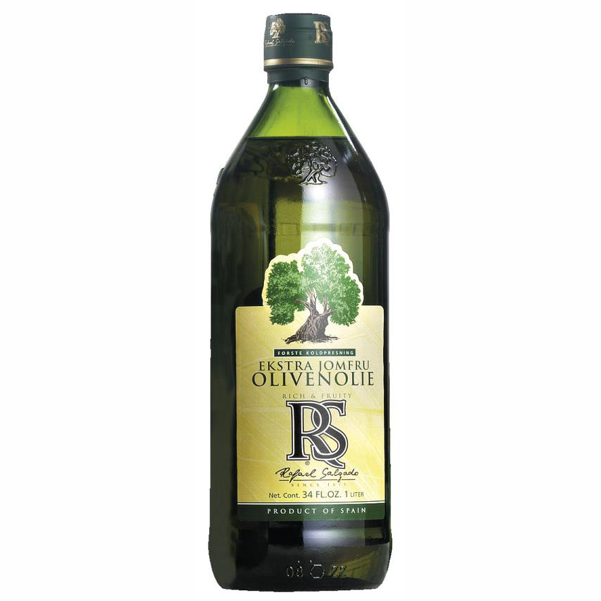 Rafael Salgado Extra Virgin Olive Oil Glass Bottle 1liter | Gogobli