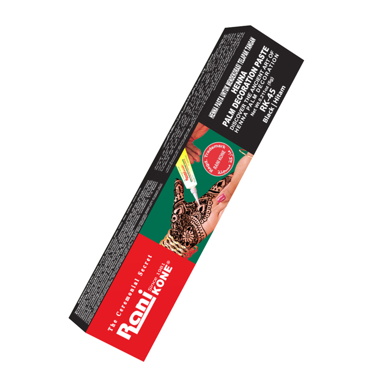Rani Kone 45 Palm Decoration Paste Black 6gr | Gogobli
