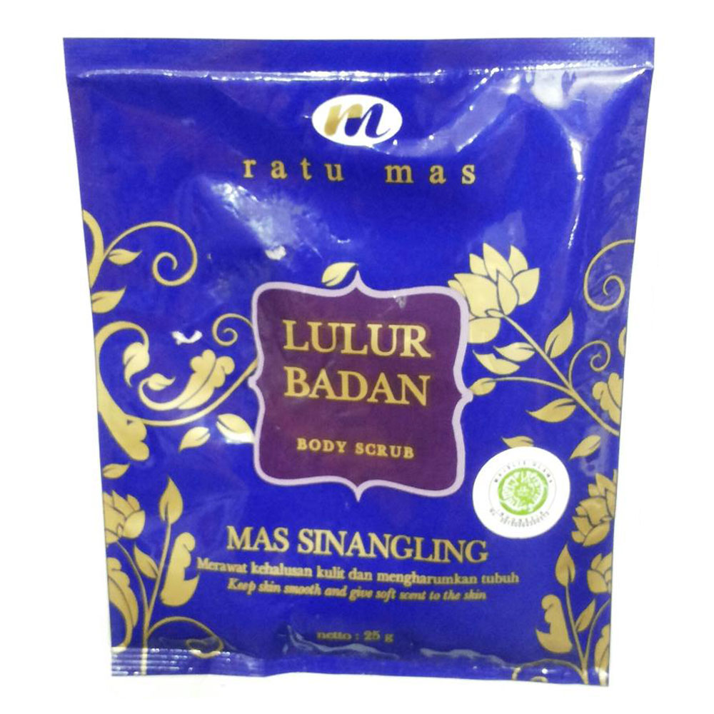 Ratu Mas Sabun Badan Lulur Mas Sinangling 25 Gr | Gogobli